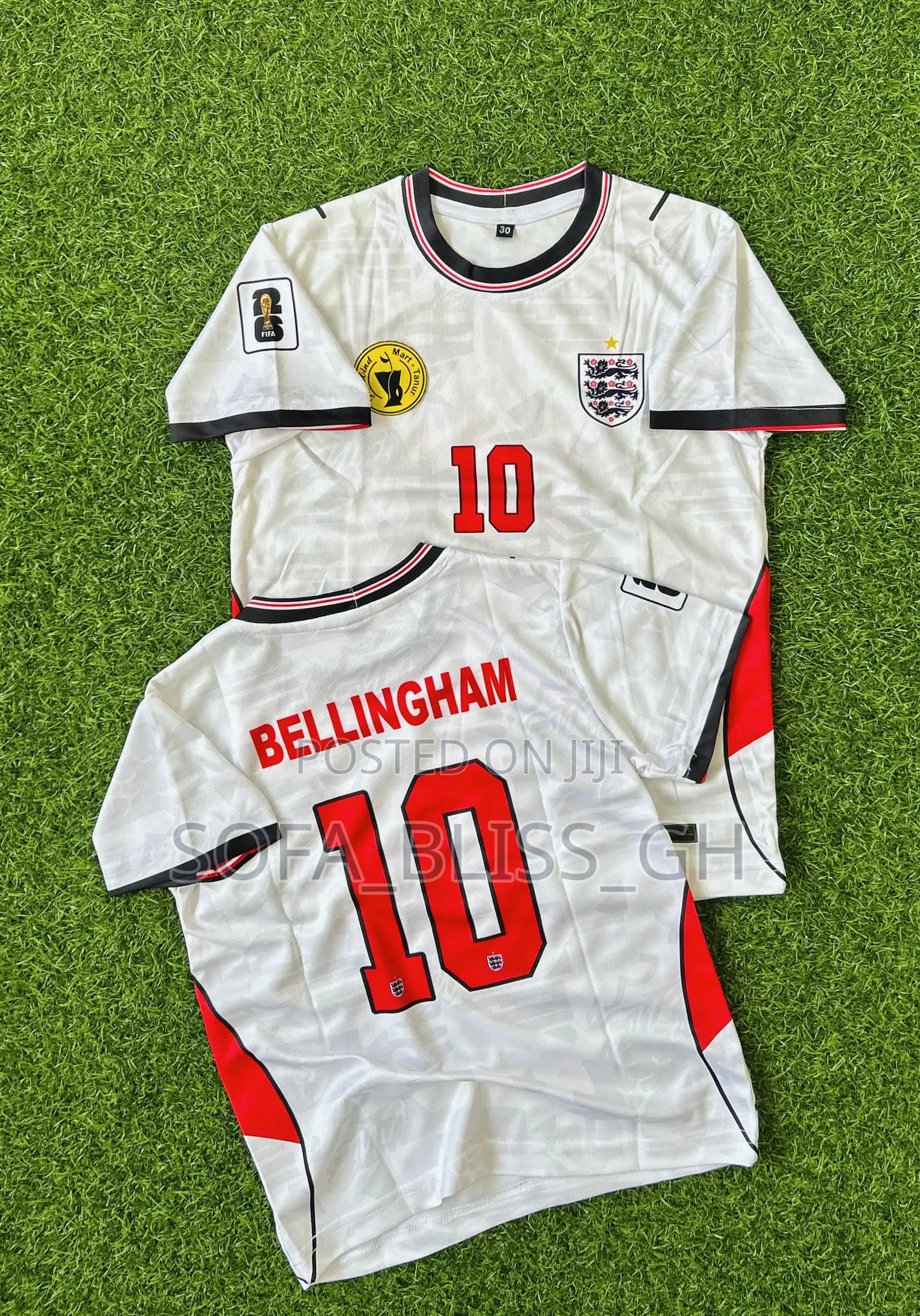 England Home 2026 World Cup Jersey