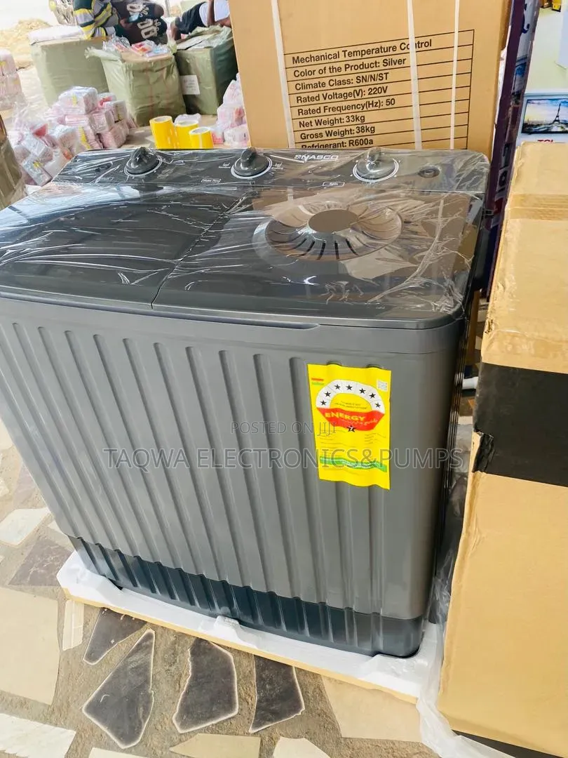 Hygienic Nasco 11kg Twin Tub Washing Machine