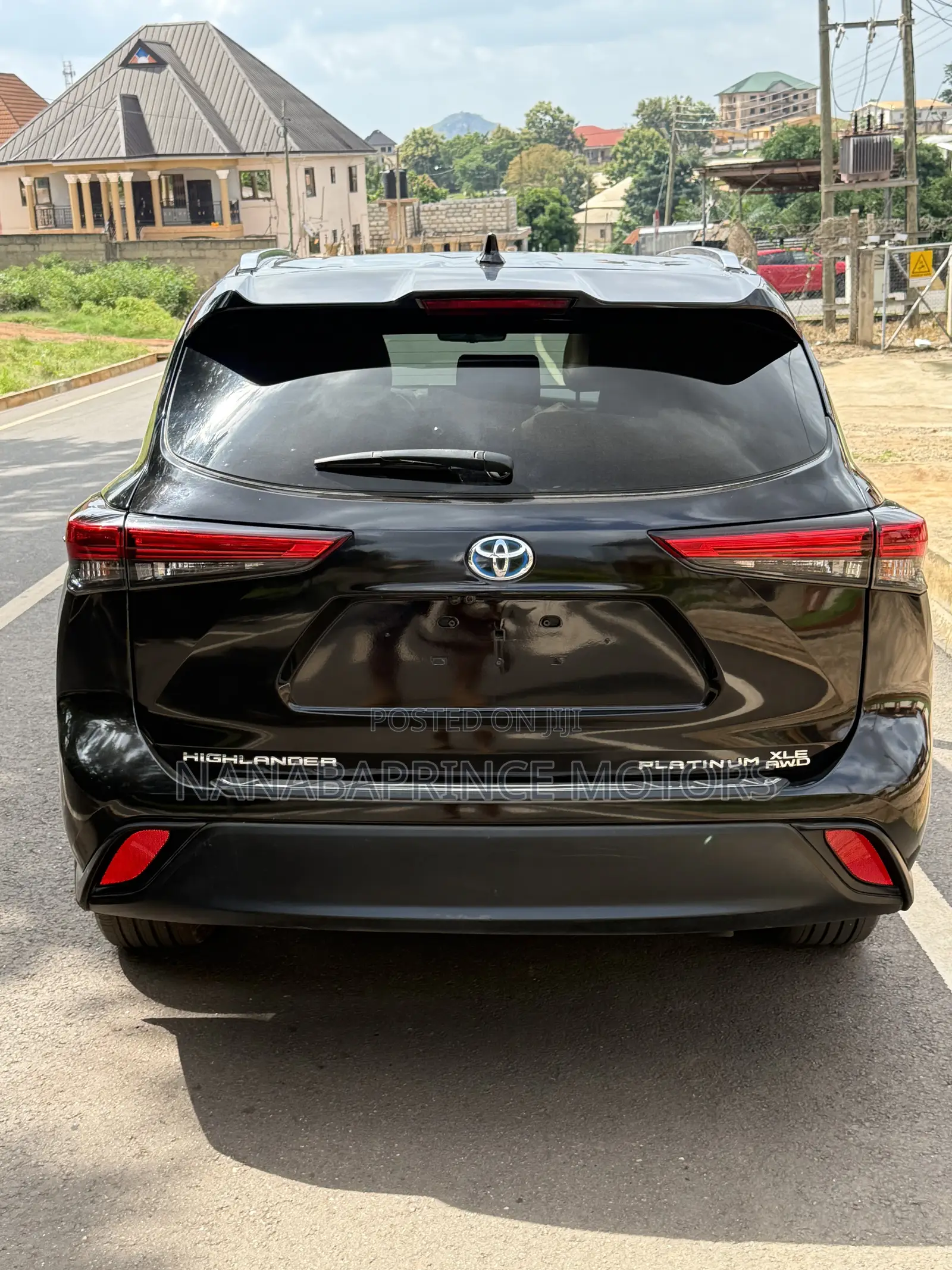 Toyota Highlander Platinum 2021 Black