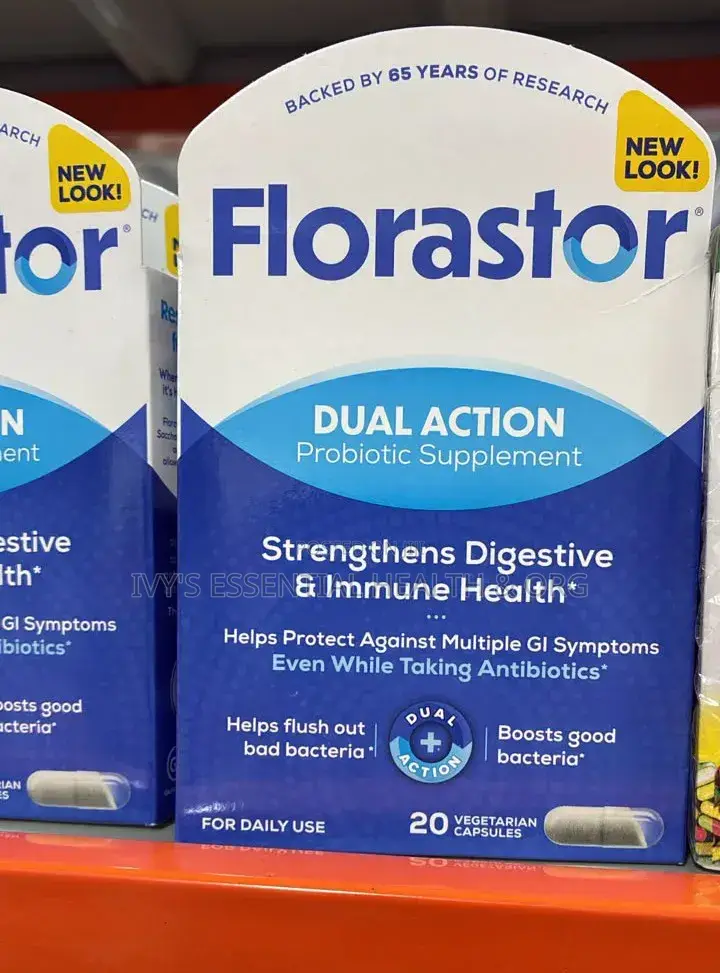 Florastor Dual Action Probiotics 20caps