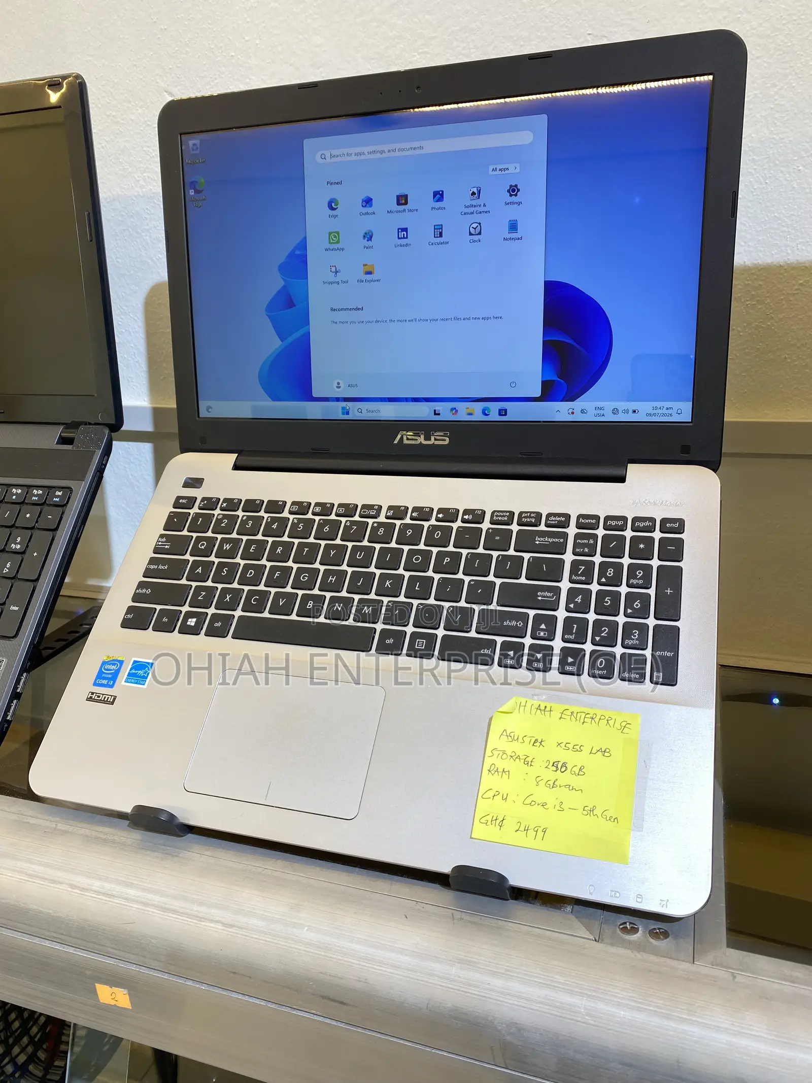 Laptop Asus X555LA 8GB Intel Core i3 SSD 256GB