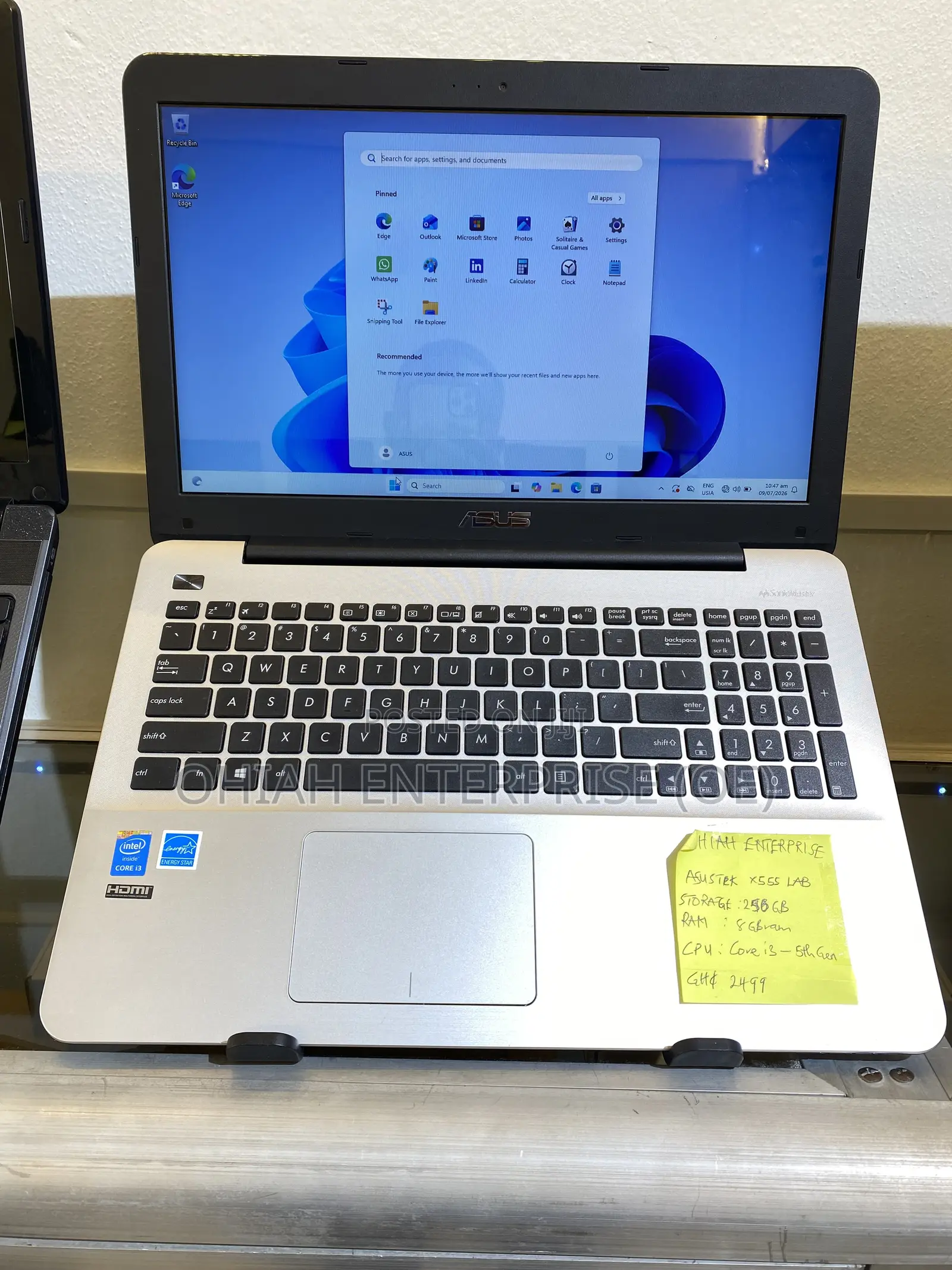 Laptop Asus X555LA 8GB Intel Core i3 SSD 256GB