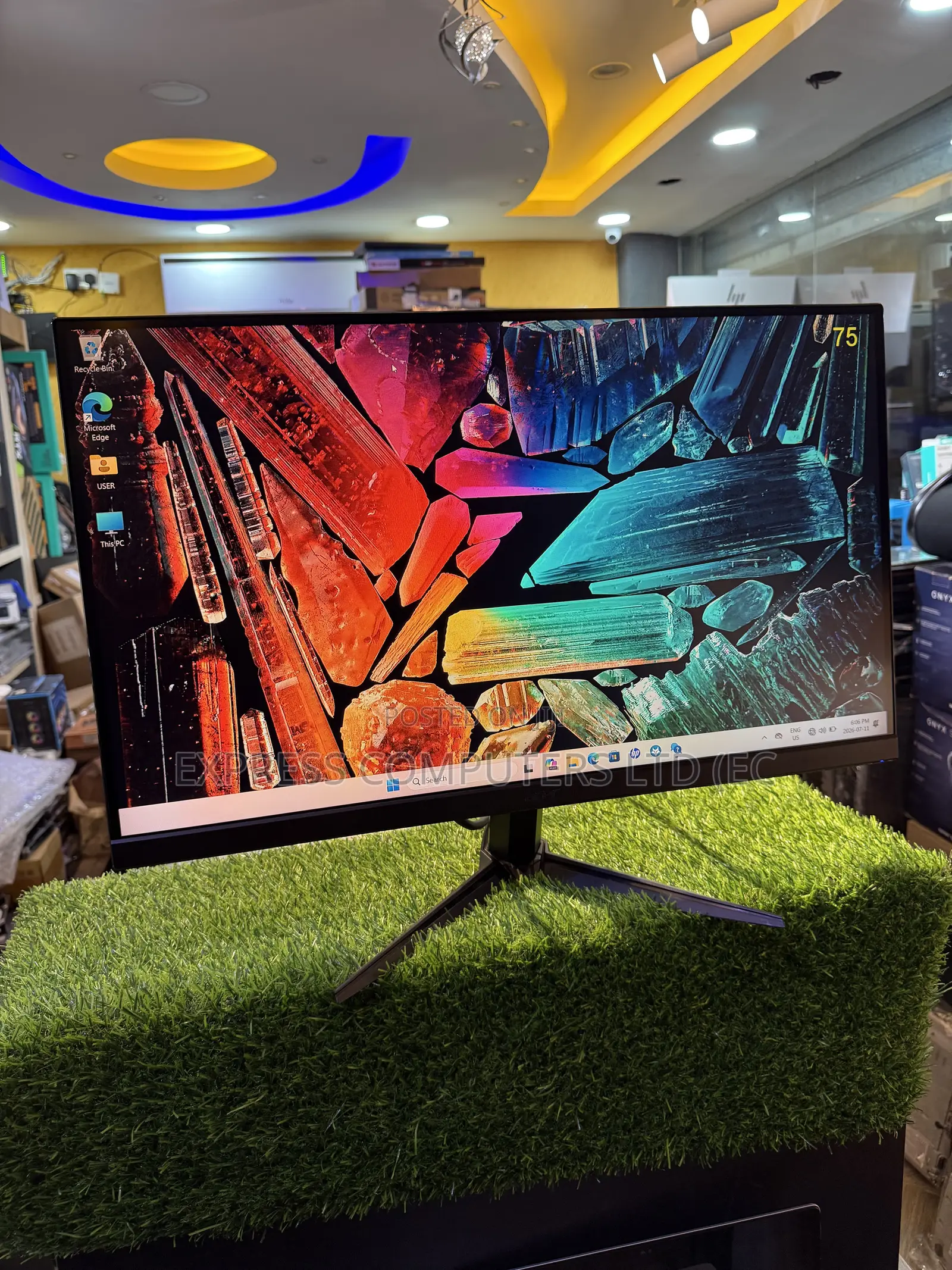 Acer Nitro Qg271 27-Inch Full Hd 1080 Gaming Monitor From Uk