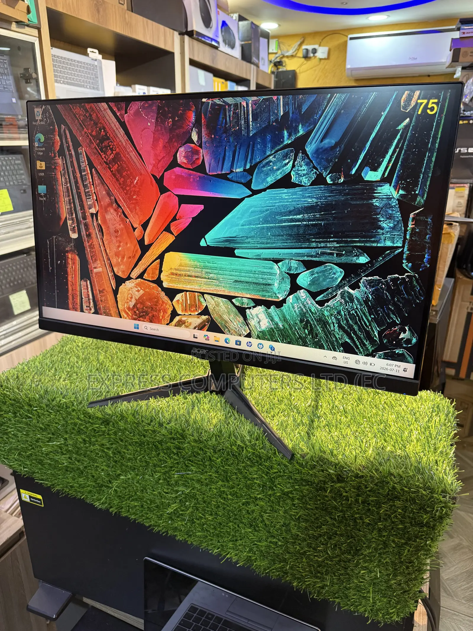 Acer Nitro Qg271 27-Inch Full Hd 1080 Gaming Monitor From Uk
