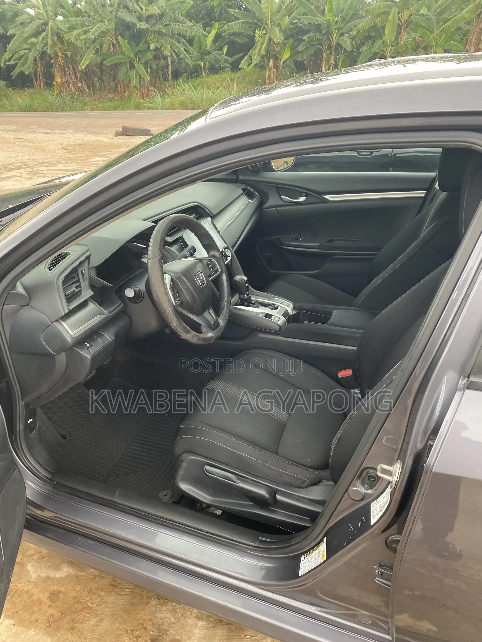 Honda Civic EX-L 4dr Sedan (1.5L 4cyl) 2017 Gray