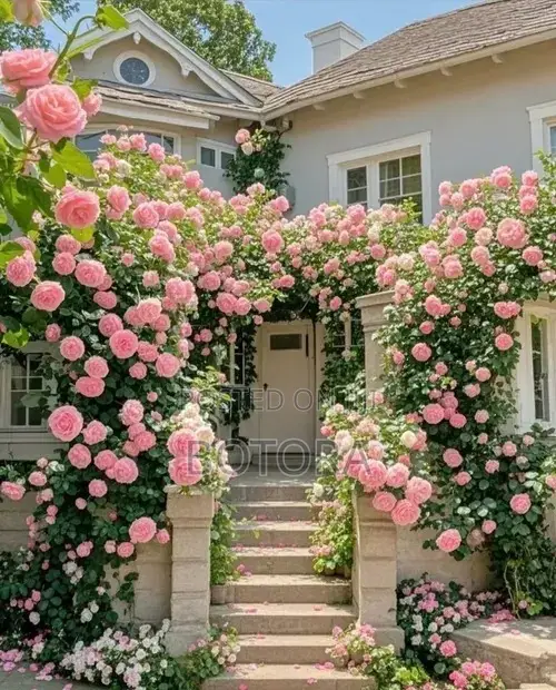 Climbing Rose Seeds for Planting – Beautiful Flowering Vine for Walls