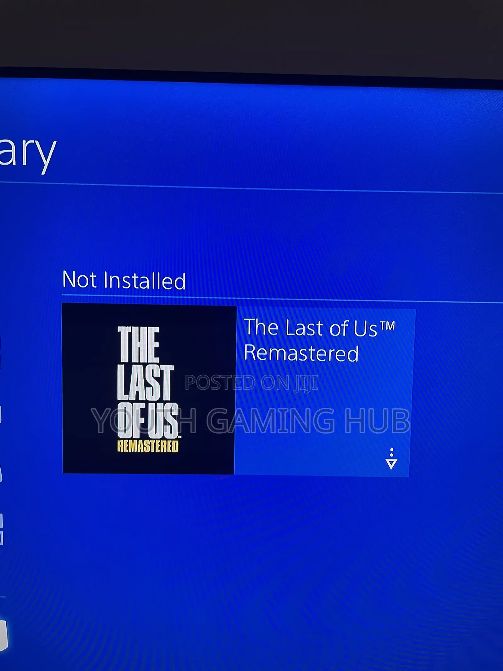The Last of Us Remastered Game Account for Ps4