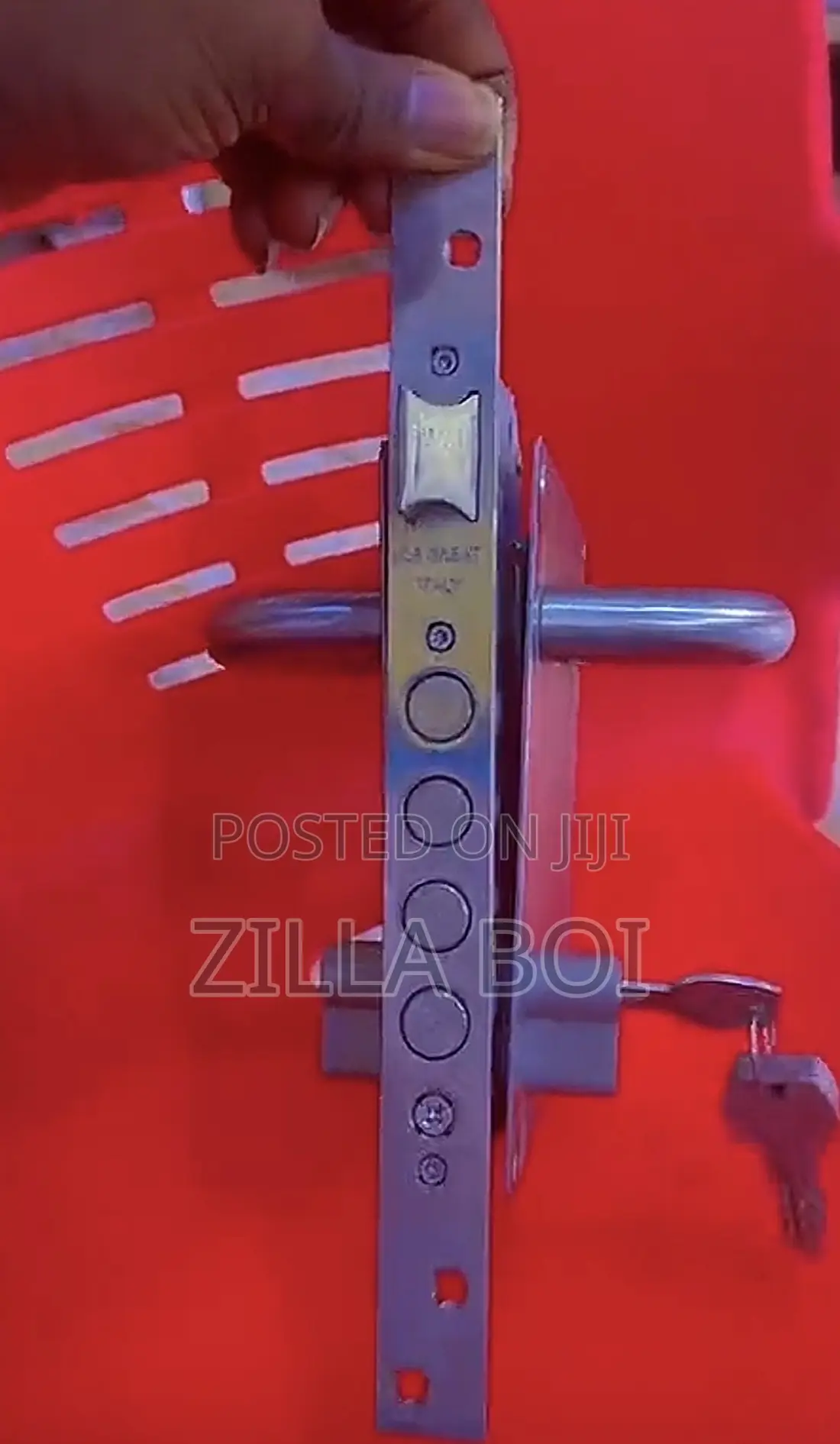Stainless Steel Door Handle With Plate