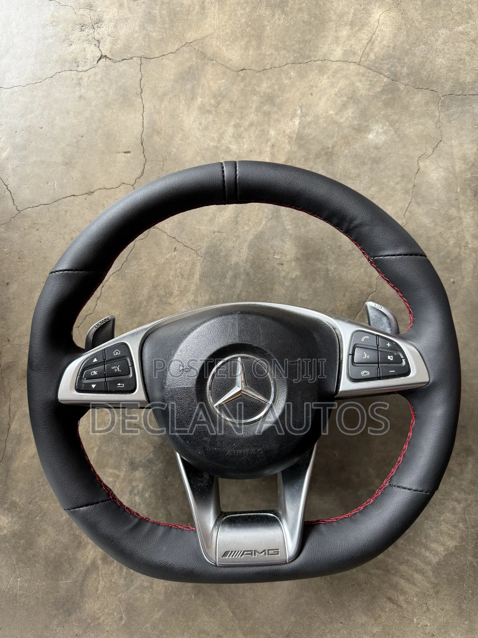 Benz Amg Steering Wheel Fit W205 C63 Style With the Sport Switch