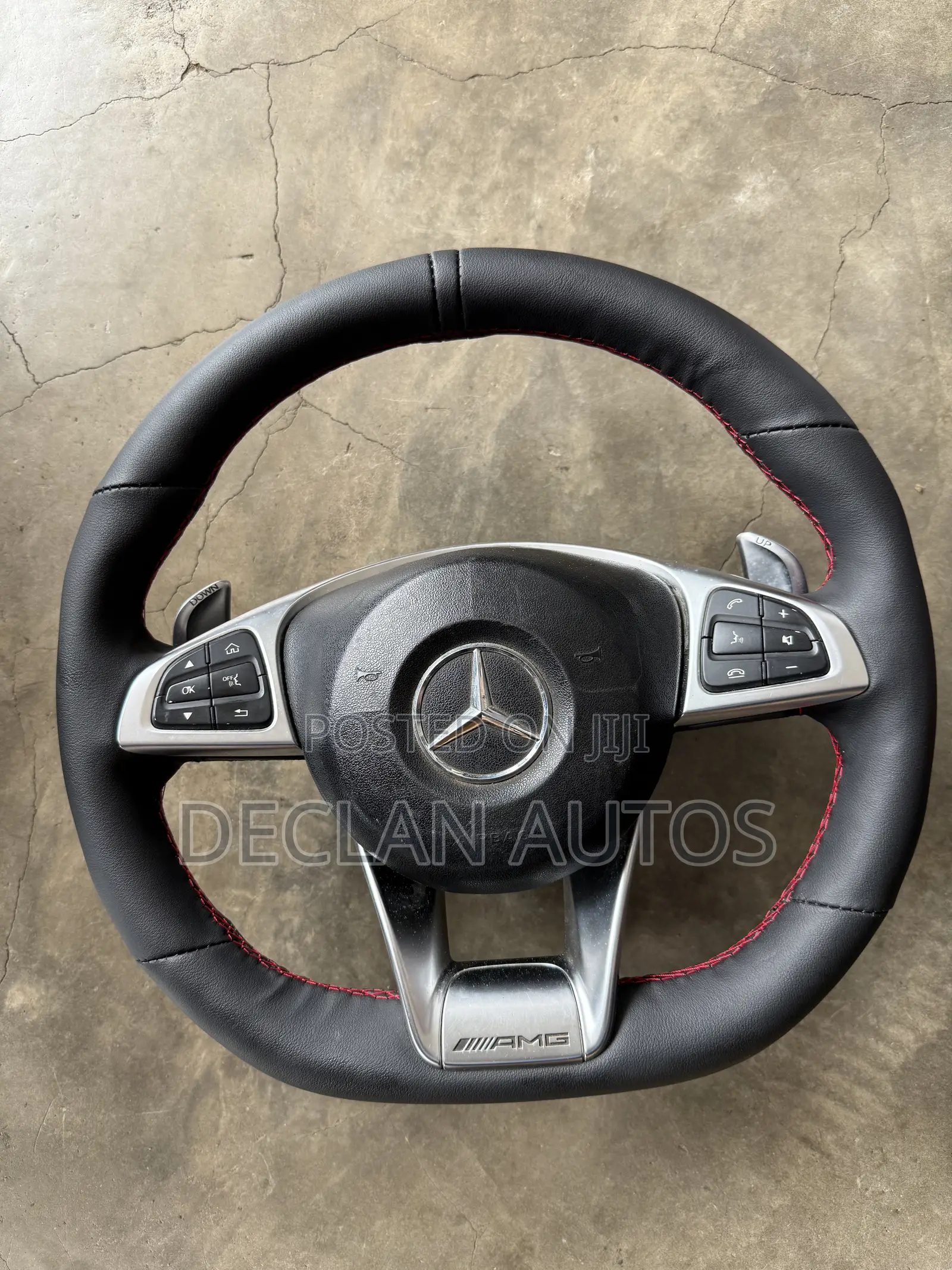 Benz Amg Steering Wheel Fit W205 C63 Style With the Sport Switch