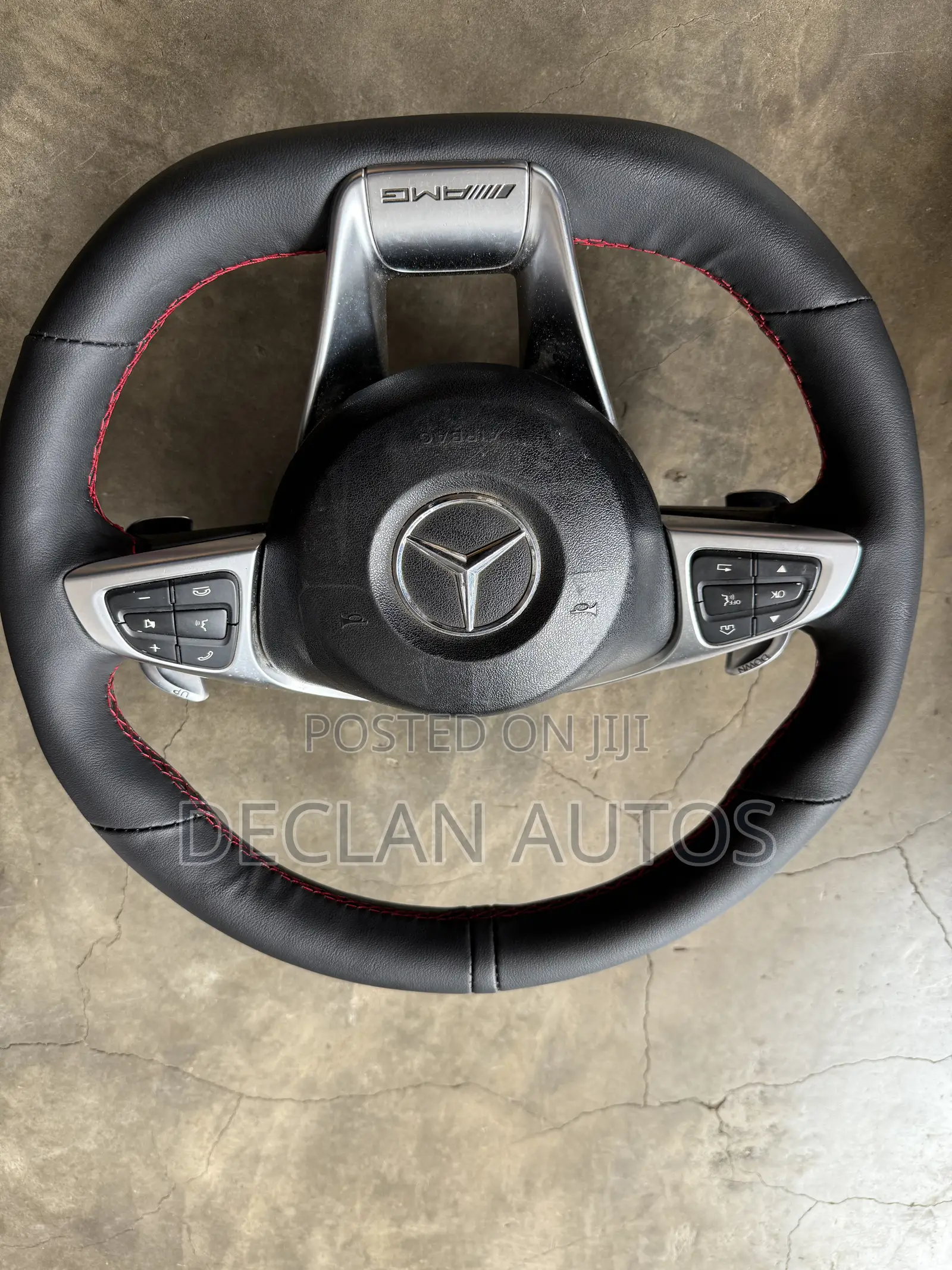 Benz Amg Steering Wheel Fit W205 C63 Style With the Sport Switch