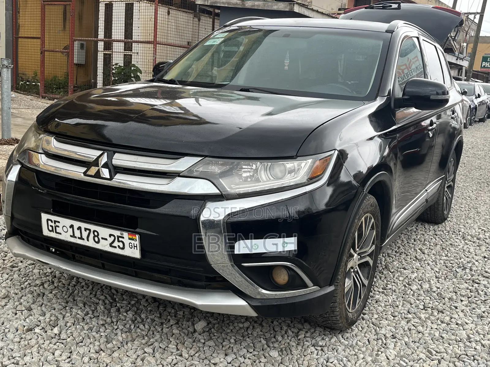 Mitsubishi Outlander SE 4dr SUV AWD (2.4L 4cyl CVT) 2014 Black