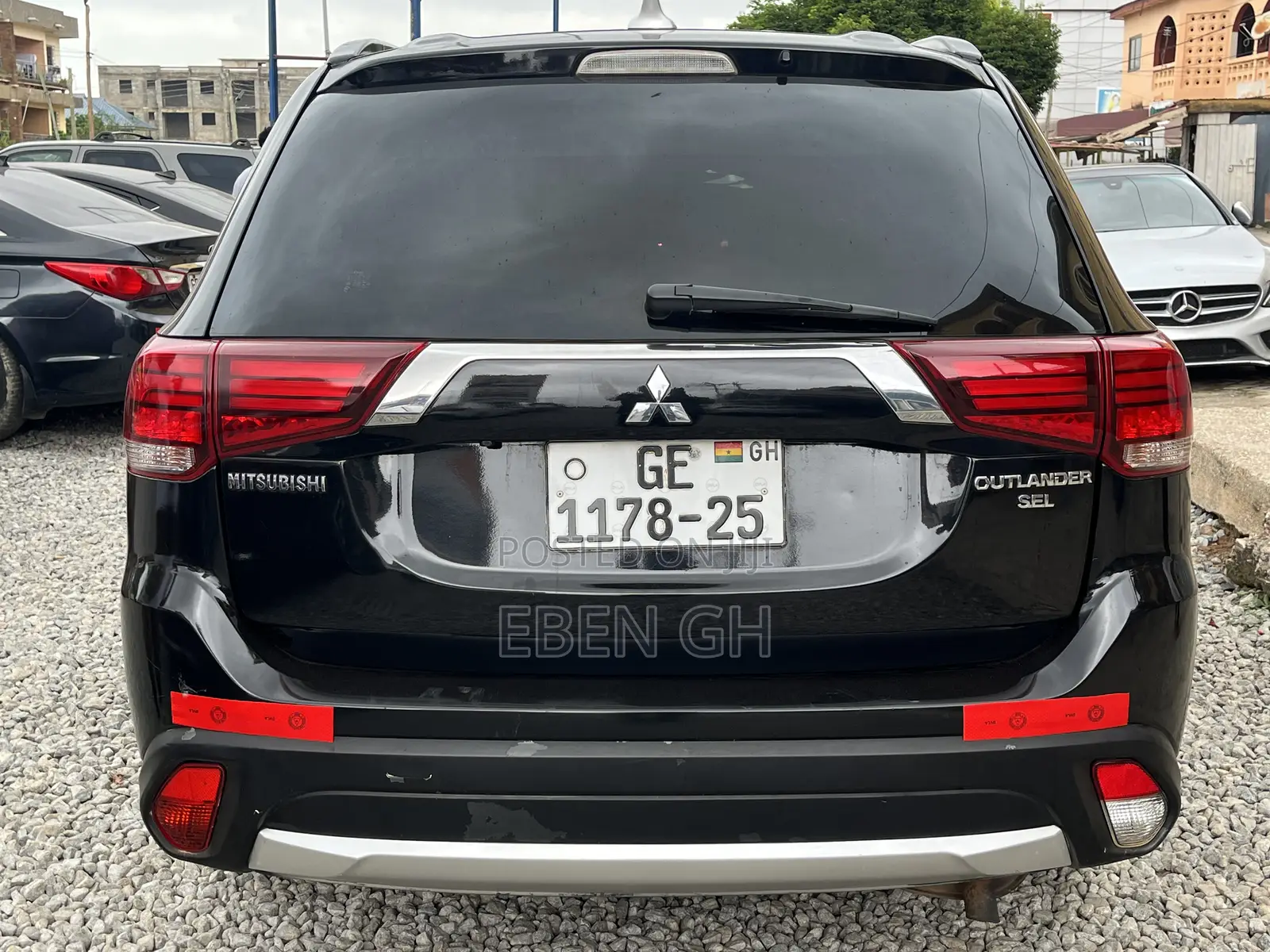 Mitsubishi Outlander SE 4dr SUV AWD (2.4L 4cyl CVT) 2014 Black