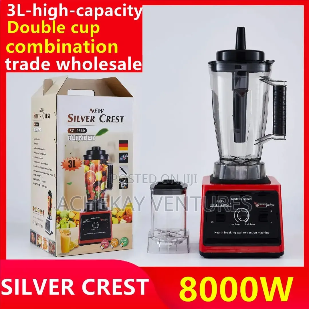 Silver Crest 45lite Commercial Blender 8000w