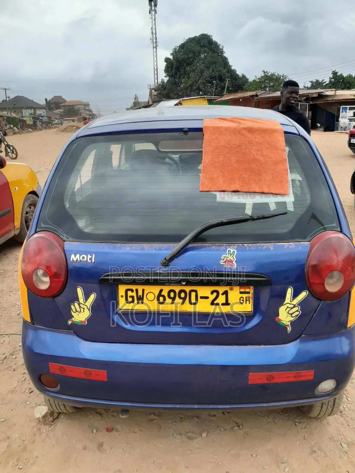 Chevrolet Matiz 2012 Blue
