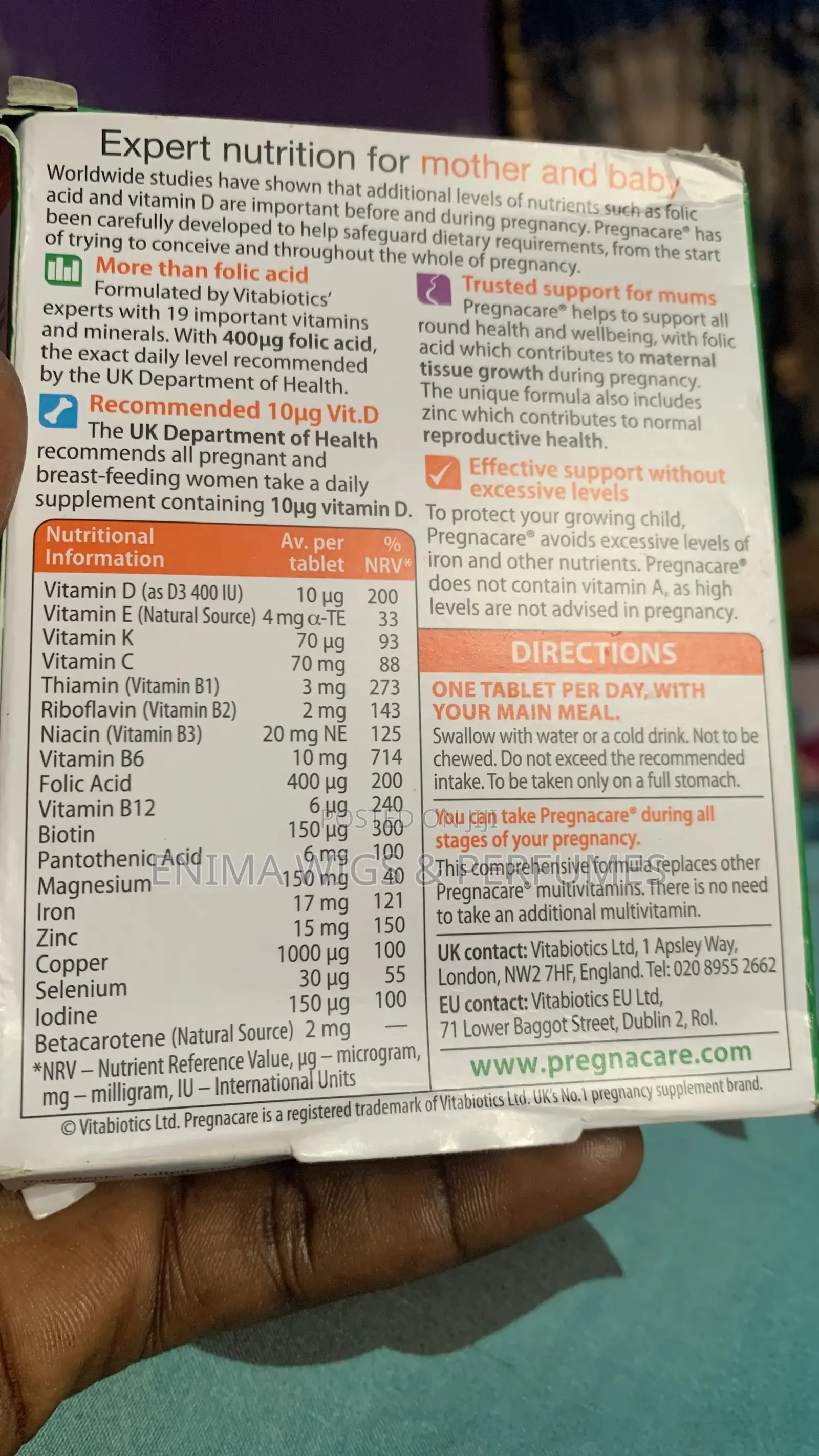 Pregnacare Original