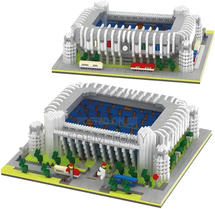 Santiago Bernabéu Stadium Miniature Building Block Set for Real Madrid