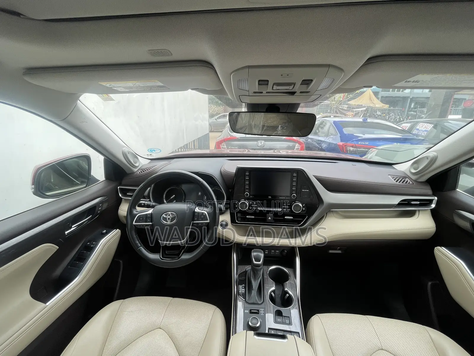 Toyota Highlander Limited AWD 2023 Red