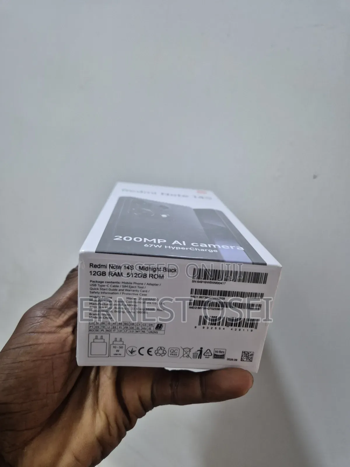 New Mobile Phone 512 GB Black