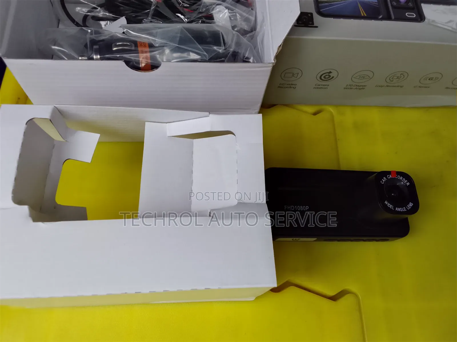 3 Lens Dash Cam, Front, Inside and Rear Recording