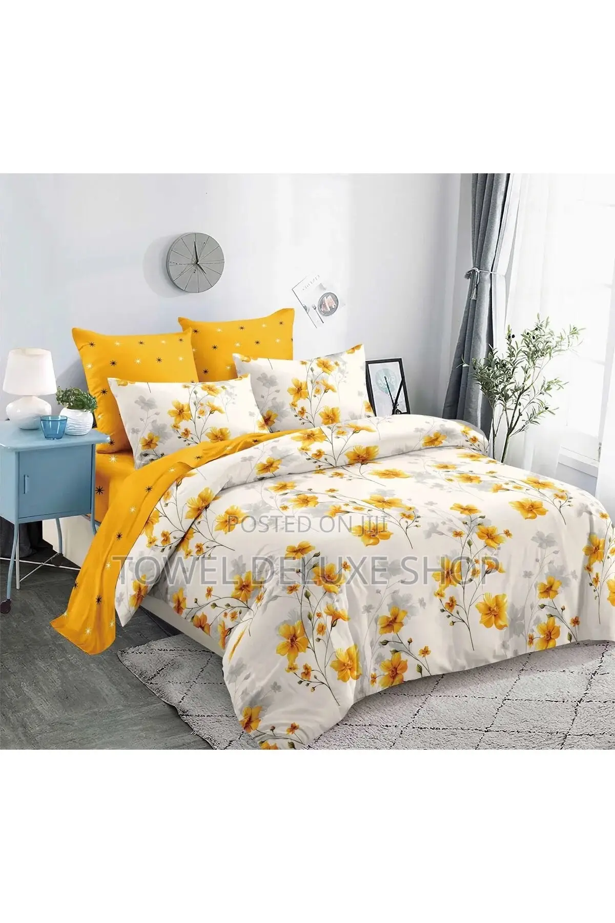 5pc Set King Size Bedsheets