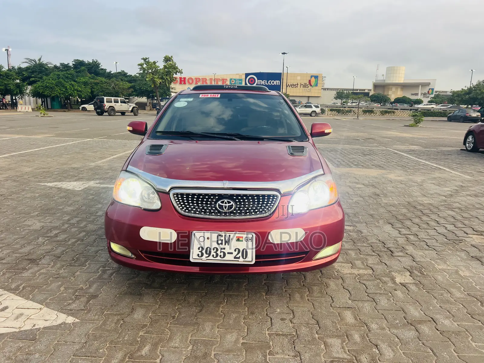 Toyota Corolla 2008 Red