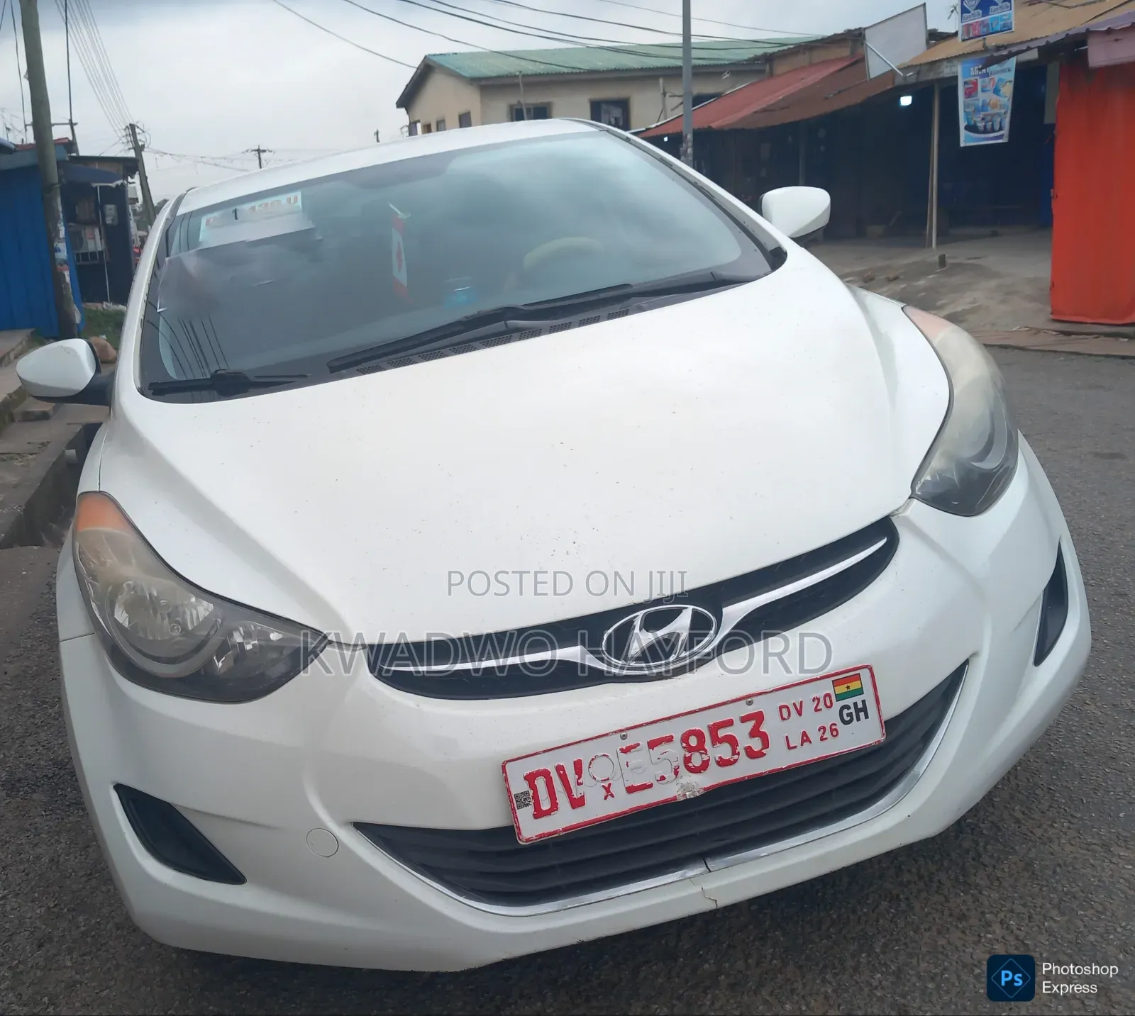 Hyundai Elantra 2013 White