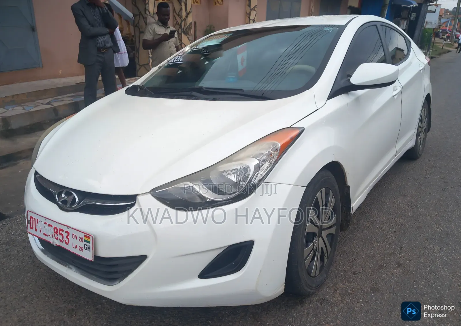 Hyundai Elantra 2013 White