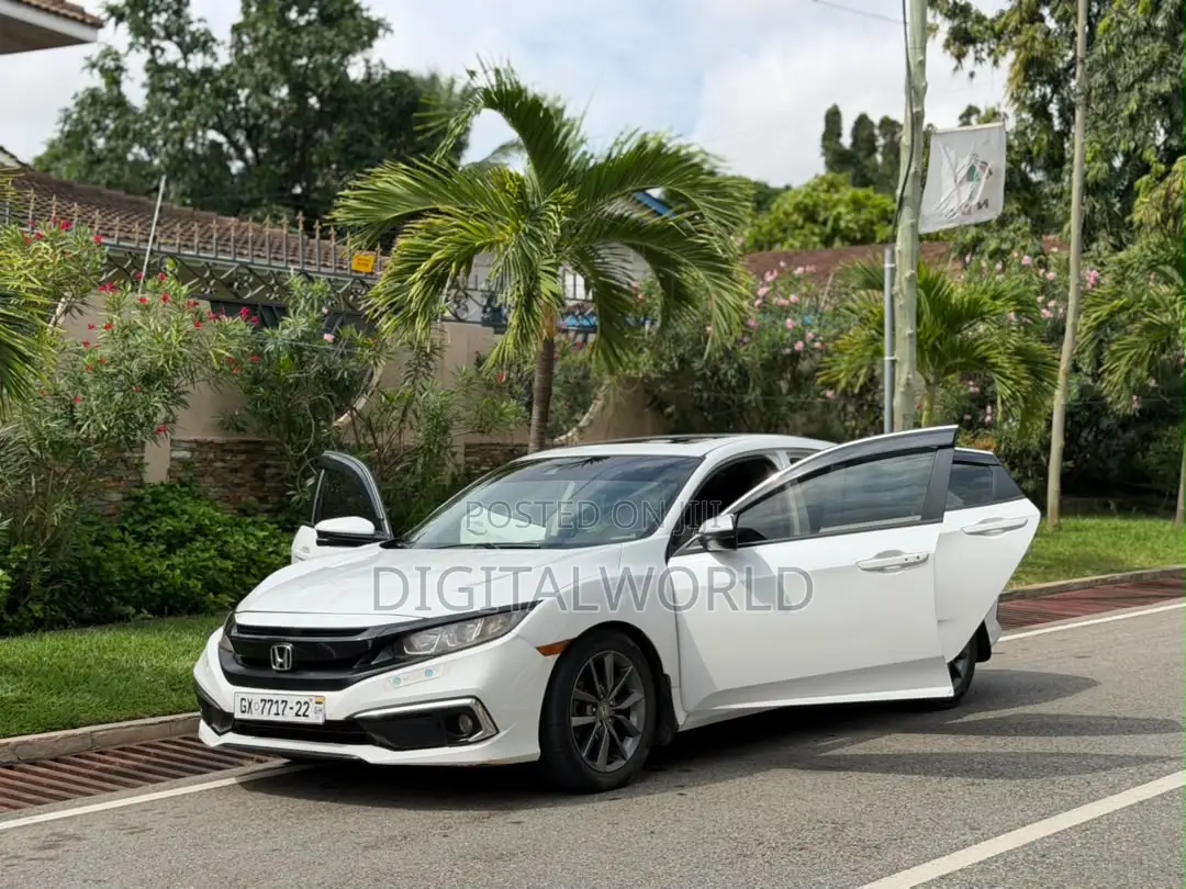 Honda Civic EX-L Sedan 2019 White