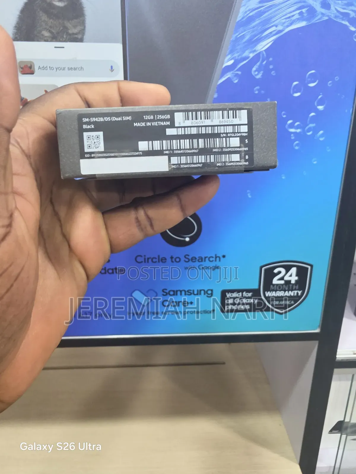 New Samsung Galaxy s26 256 GB Black