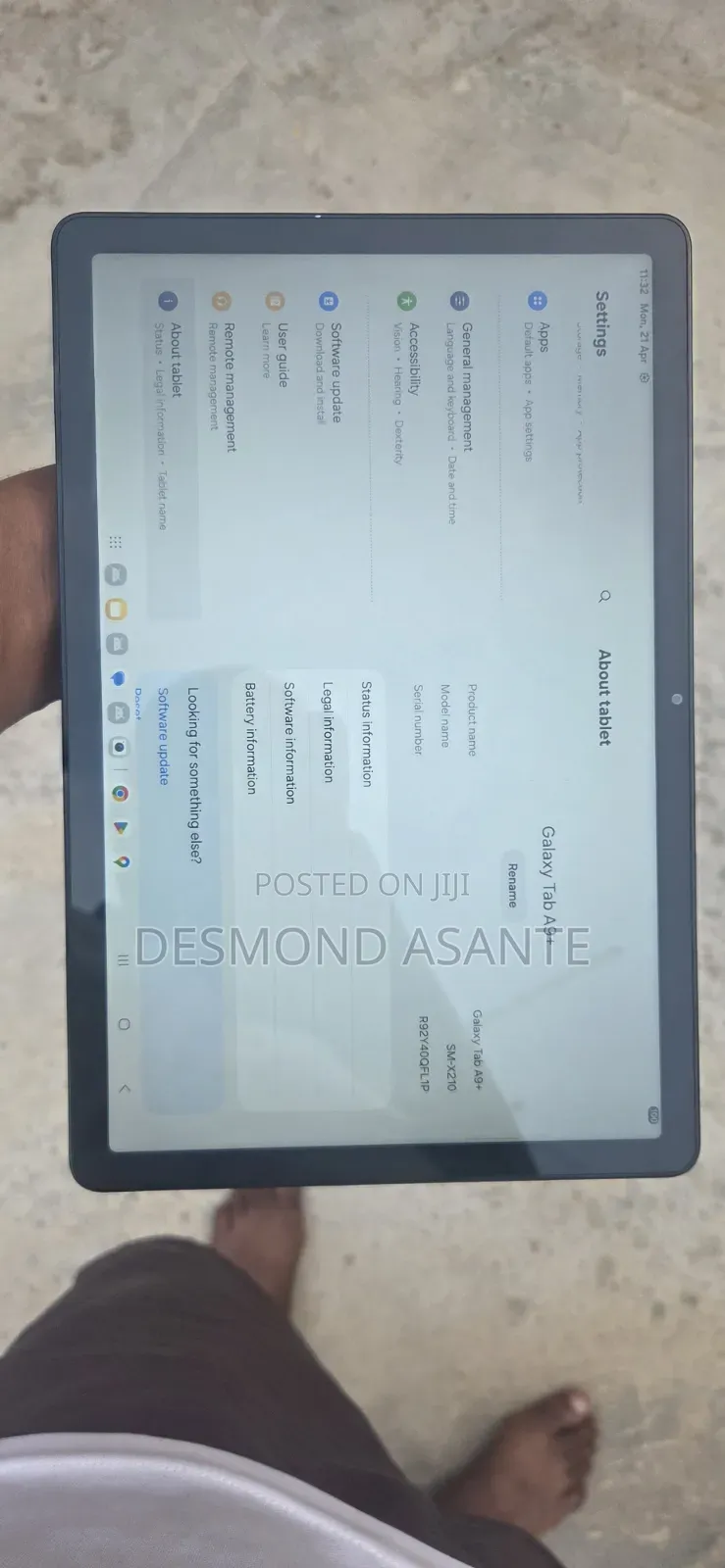 Samsung Galaxy Tab A9+ 64 GB Silver
