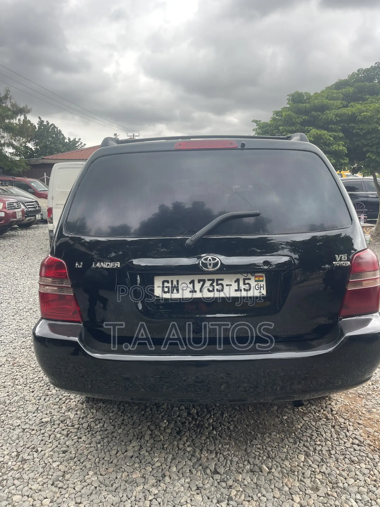 Toyota Highlander Limited V6 2005 Black