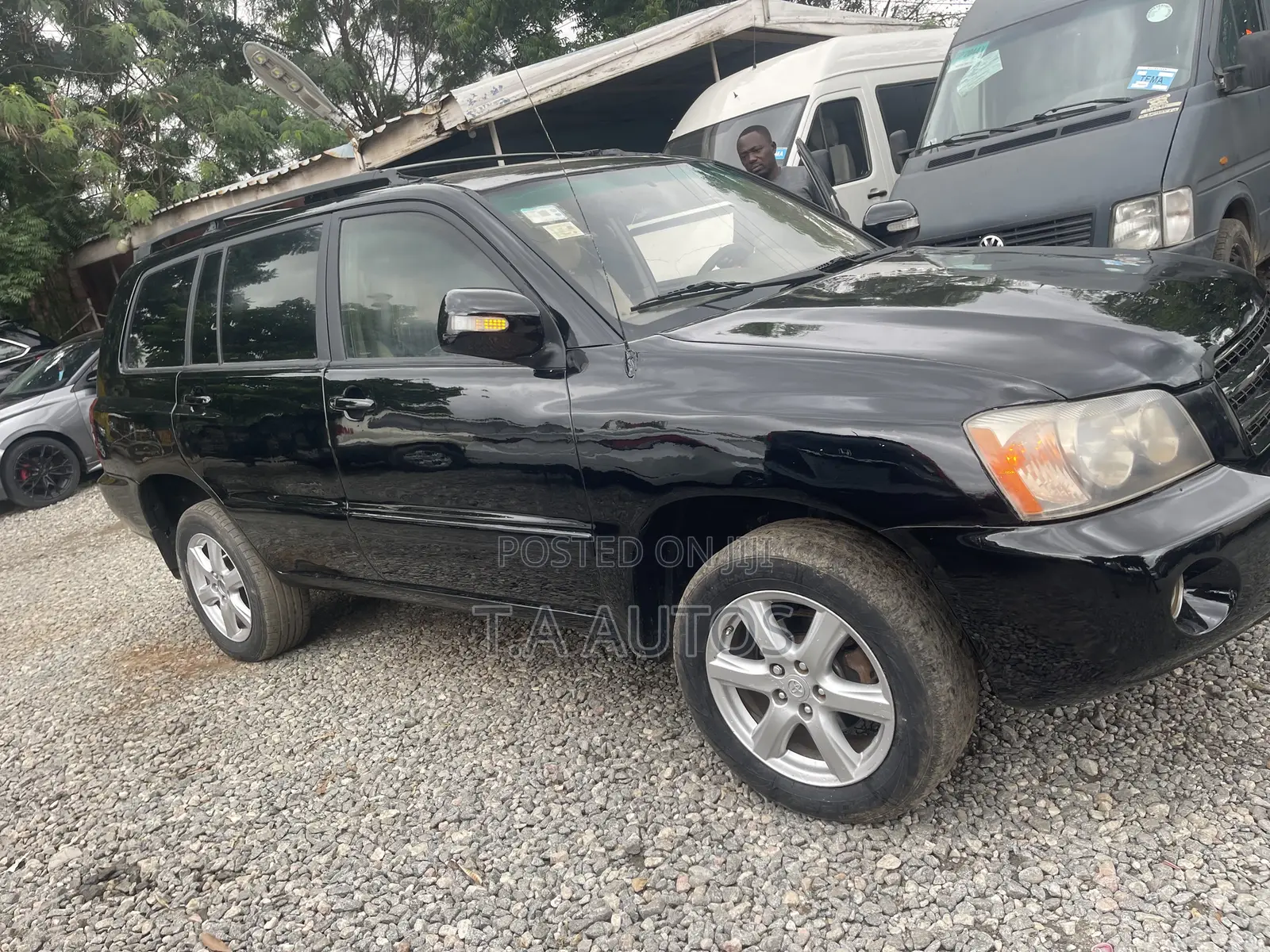 Toyota Highlander Limited V6 2005 Black