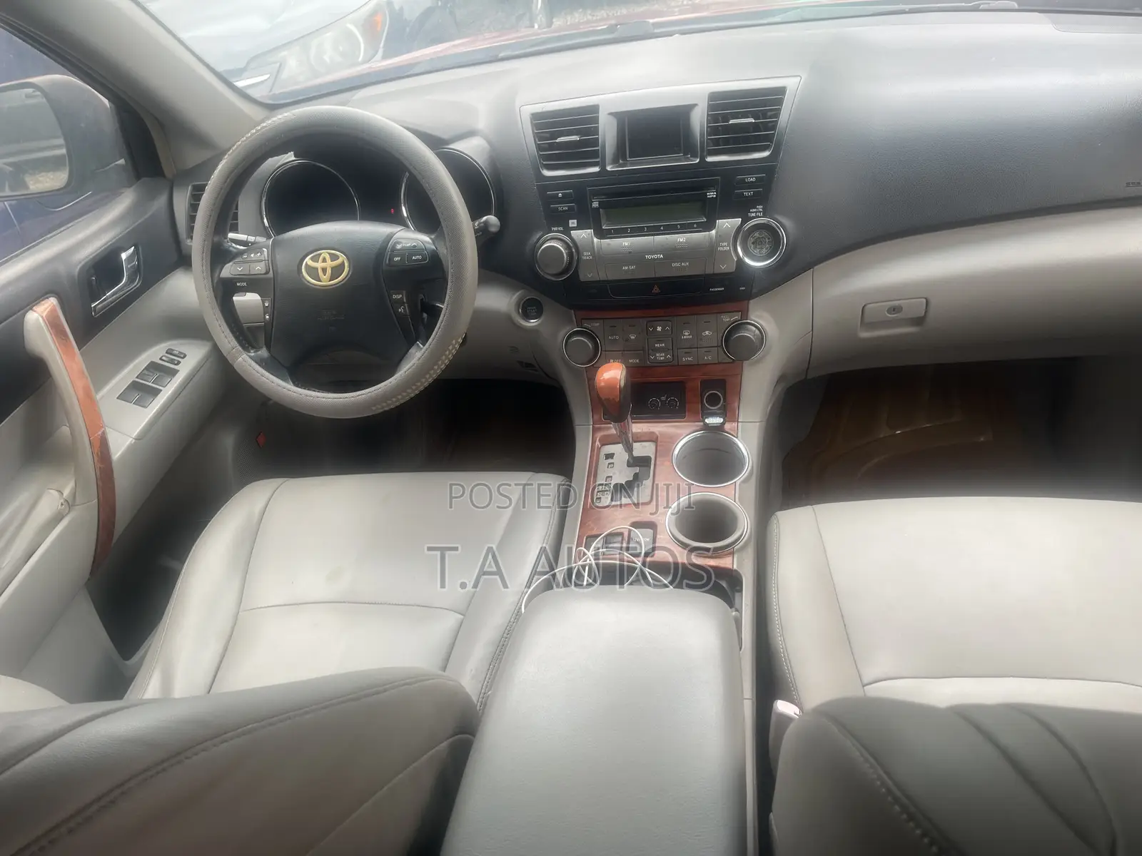 Toyota Highlander Sport 4x4 2009 Red