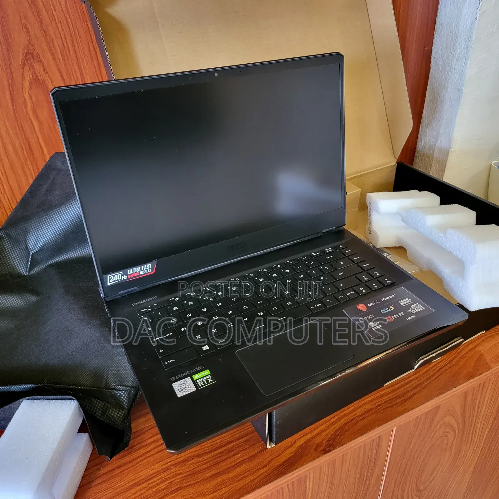 New Laptop MSI GE66 Raider 16GB Intel Core i7 SSD 1T