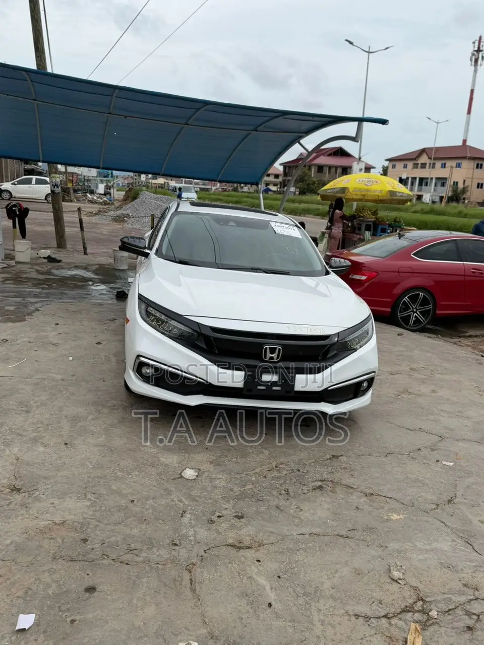 Honda Civic Touring Sedan 2019 White