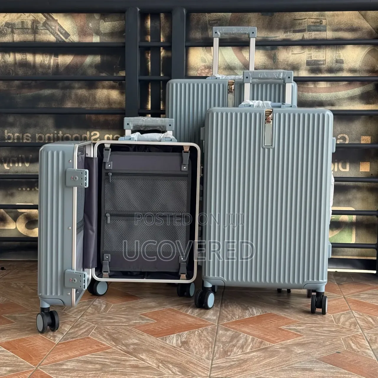 Zipperless Aluminum Frame Luggage