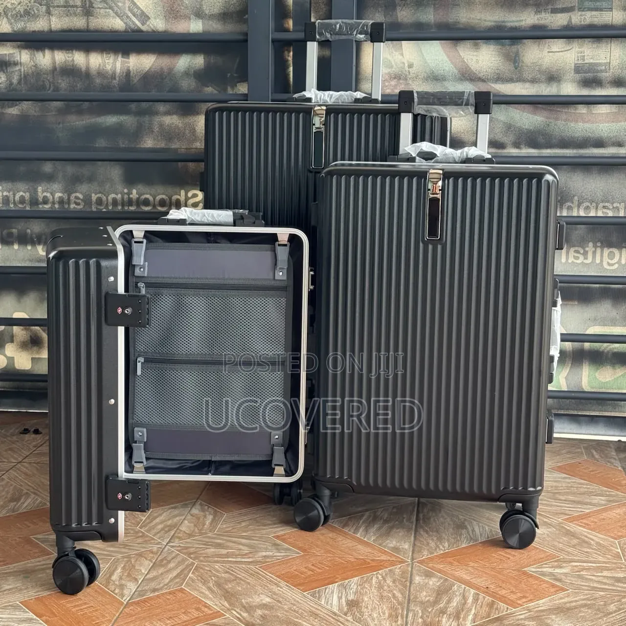 Zipperless Aluminum Frame Luggage