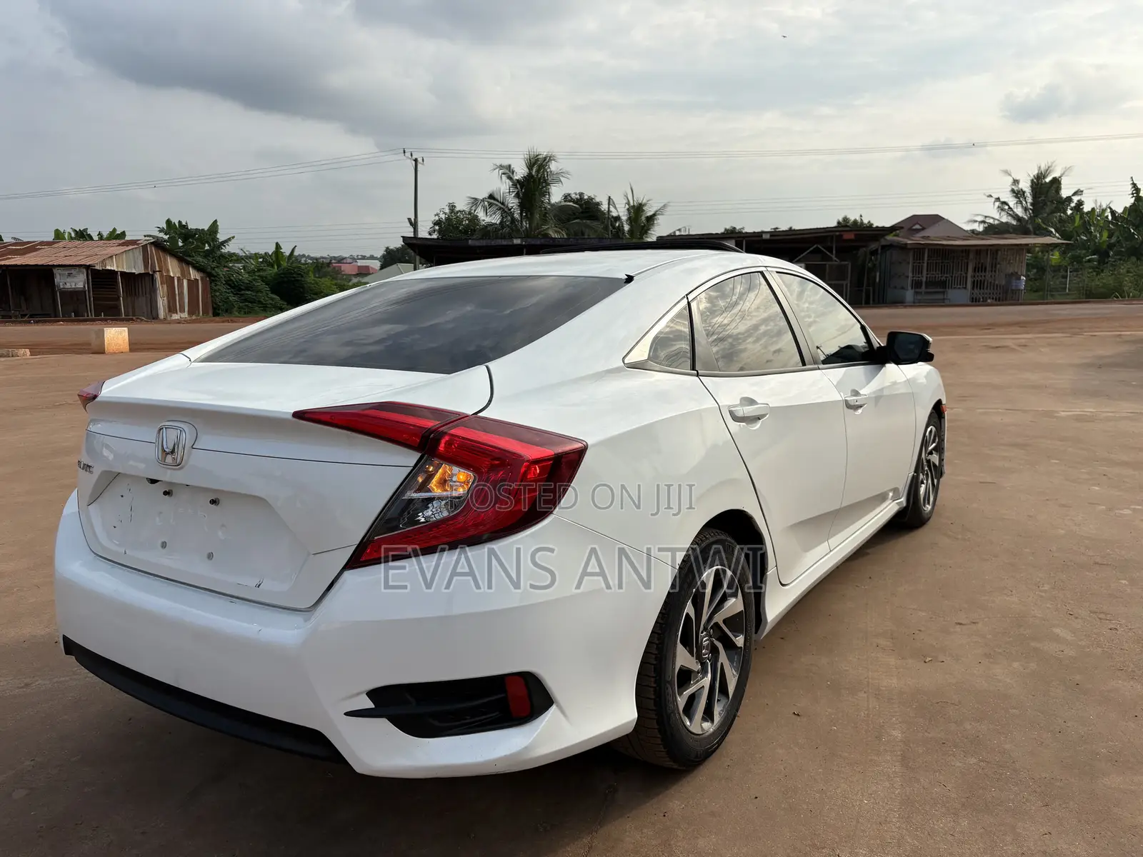 Honda Civic EX-L 4dr Sedan (1.5L 4cyl) 2017 Red