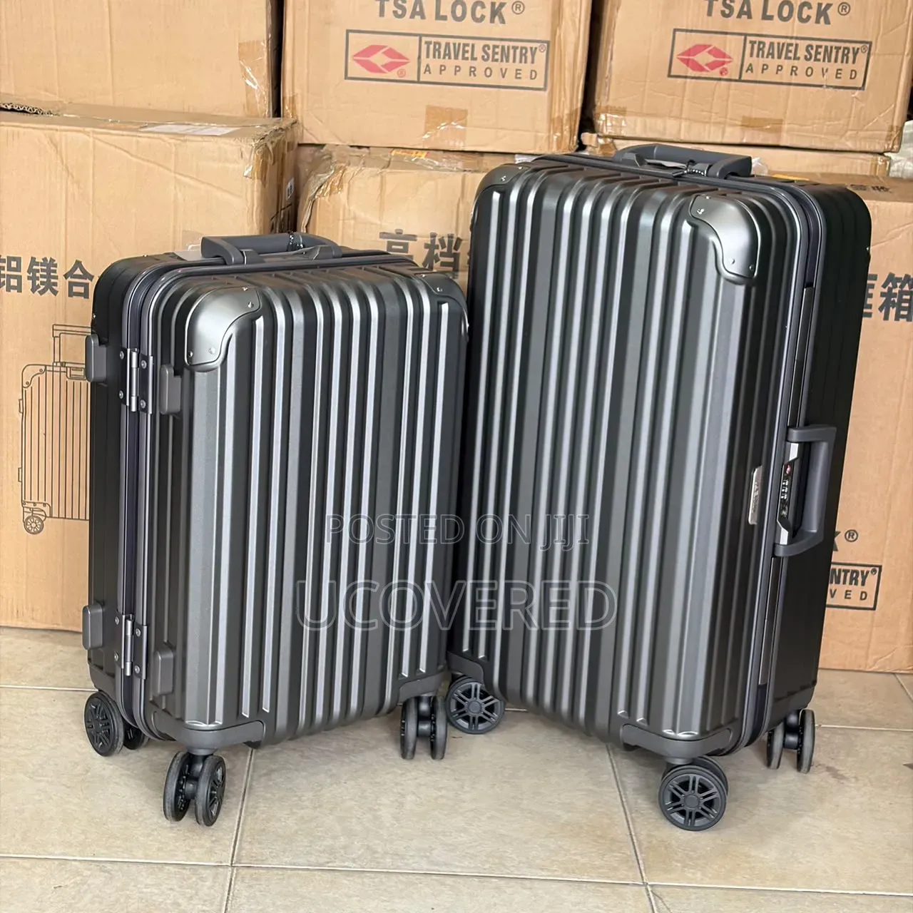 Elite Collection Hardside Aluminum Suitcases