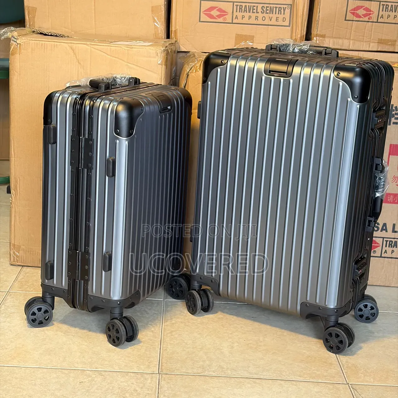 Elite Collection Hardside Aluminum Suitcases