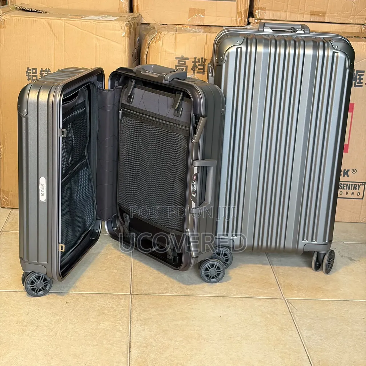 Elite Collection Hardside Aluminum Suitcases