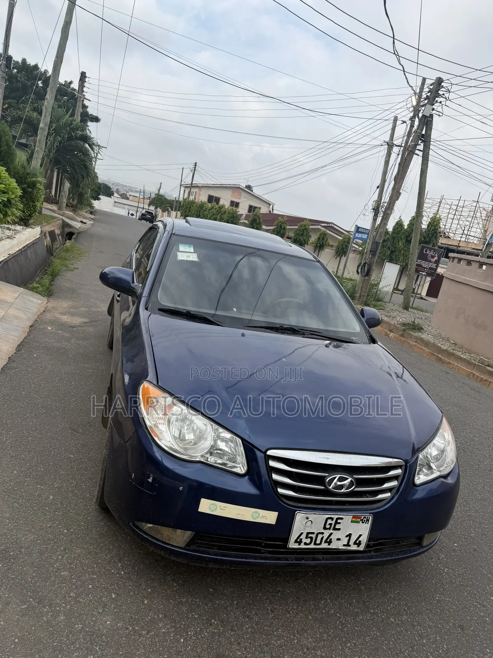 Hyundai Elantra Blue 2010 Blue