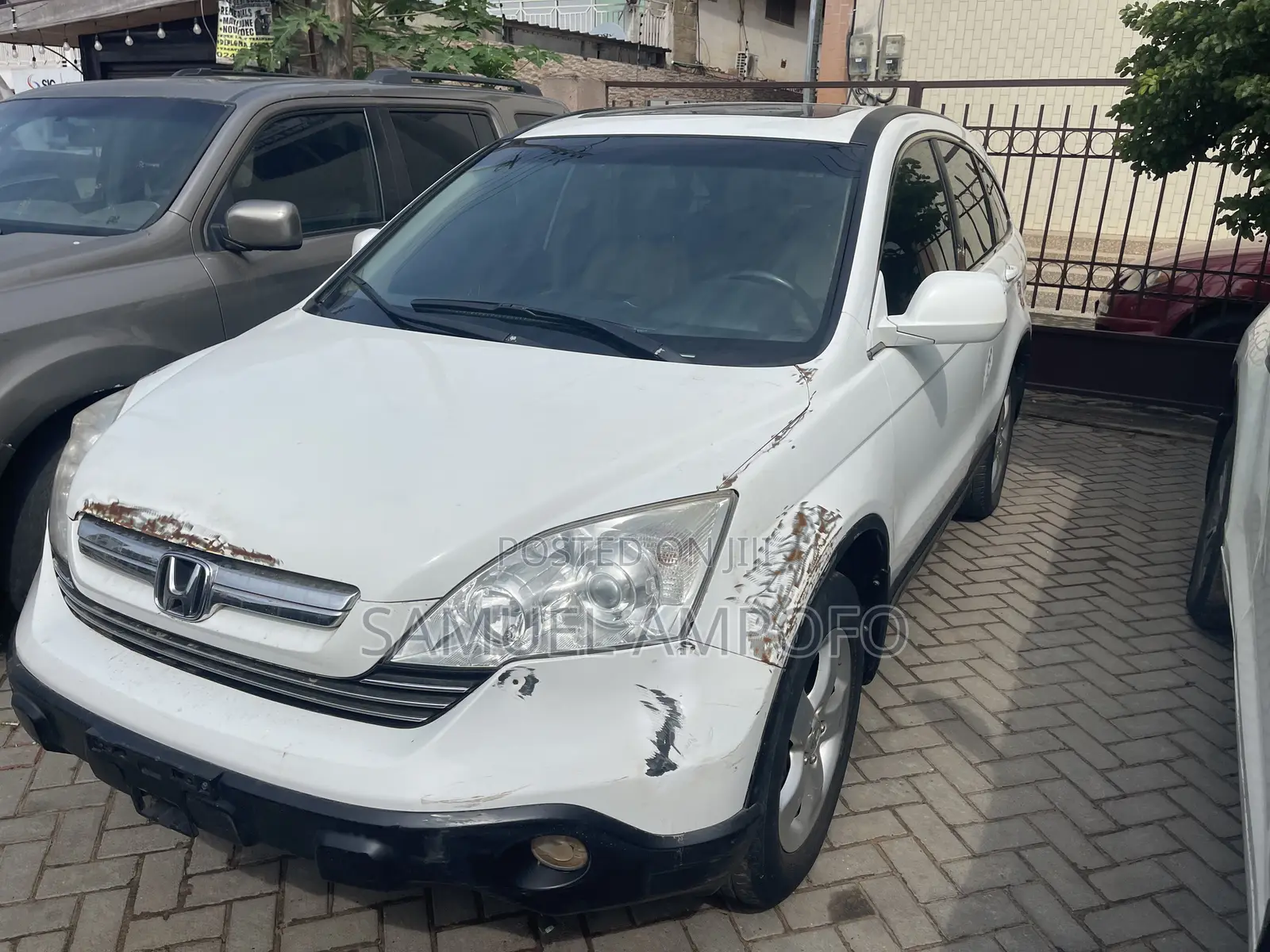 Honda CR-V EX 4dr SUV (2.4L 4cyl 5A) 2010 White
