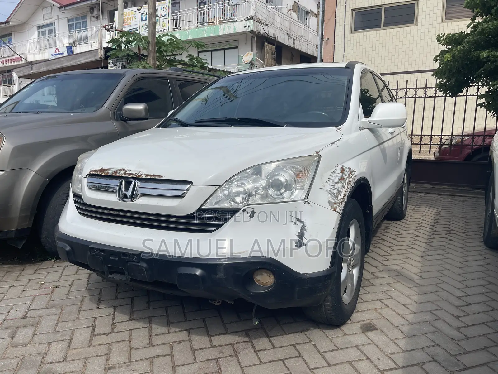 Honda CR-V EX 4dr SUV (2.4L 4cyl 5A) 2010 White
