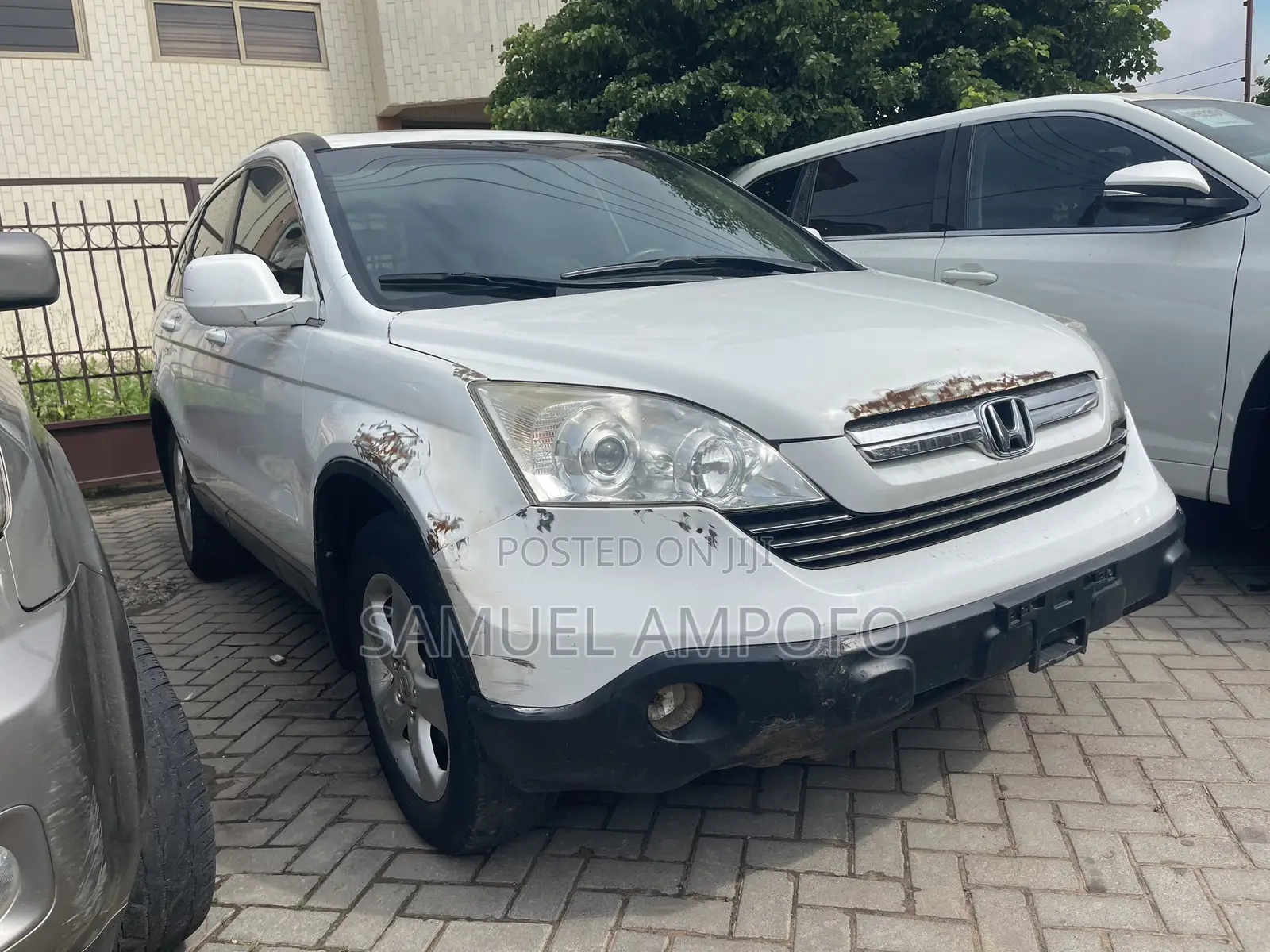 Honda CR-V EX 4dr SUV (2.4L 4cyl 5A) 2010 White