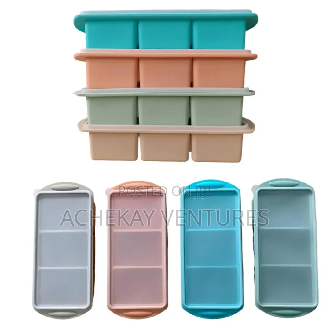 Silicone Food Storage Tray With Lid