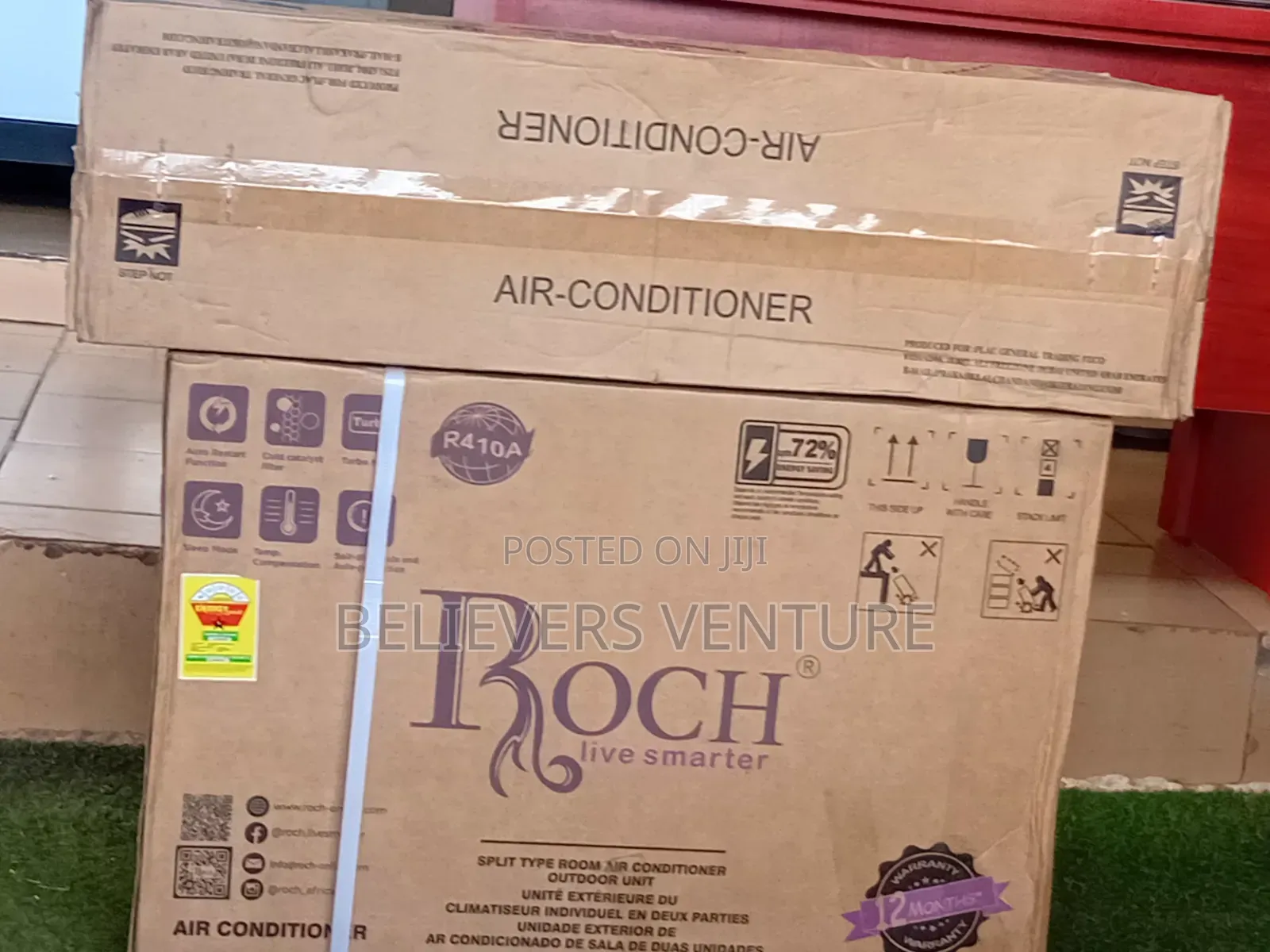 Roch 2.0hp Air Conditioner – Durable Copper Condenser Ac