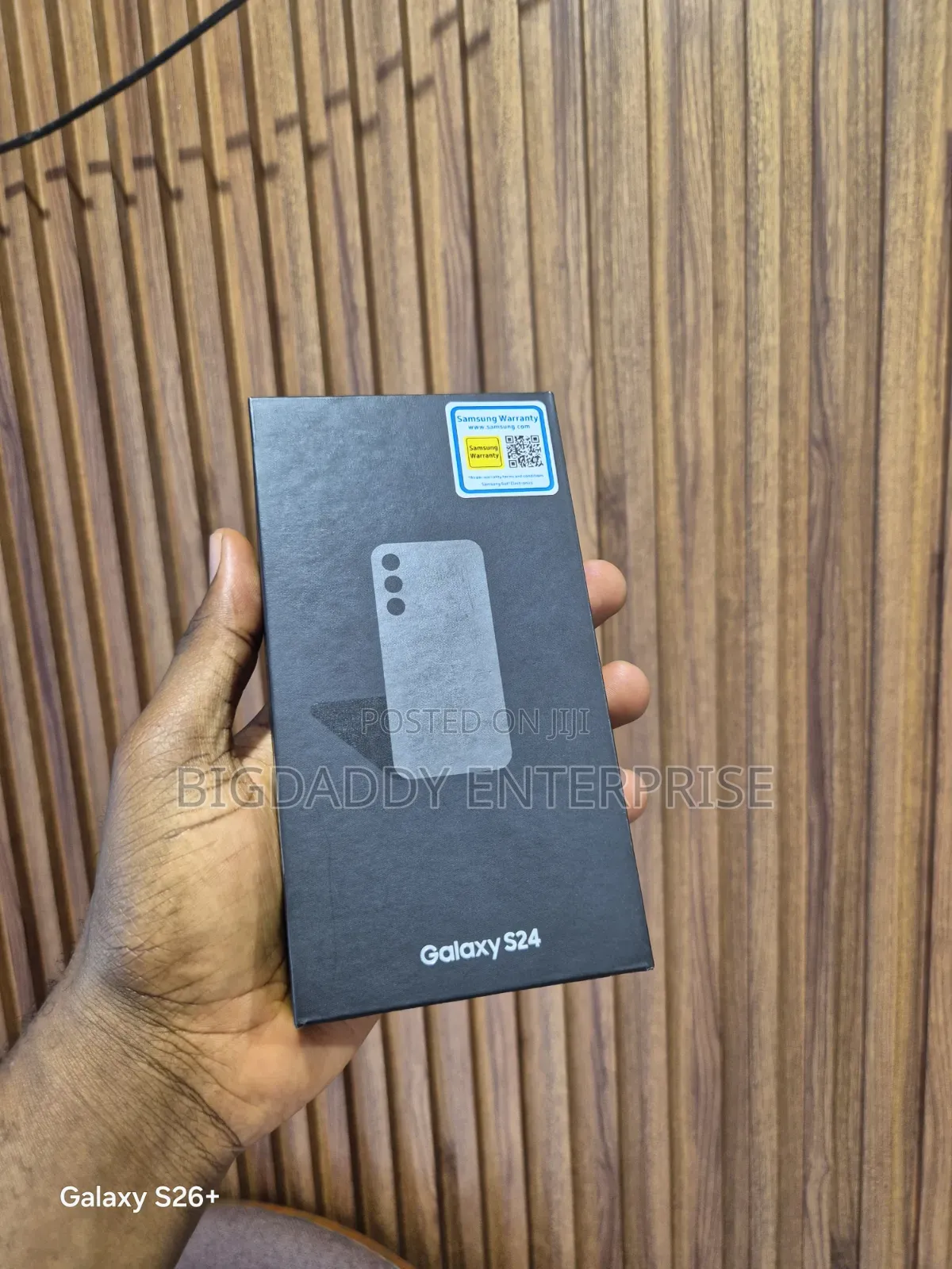 New Samsung Galaxy S24 256 GB Black