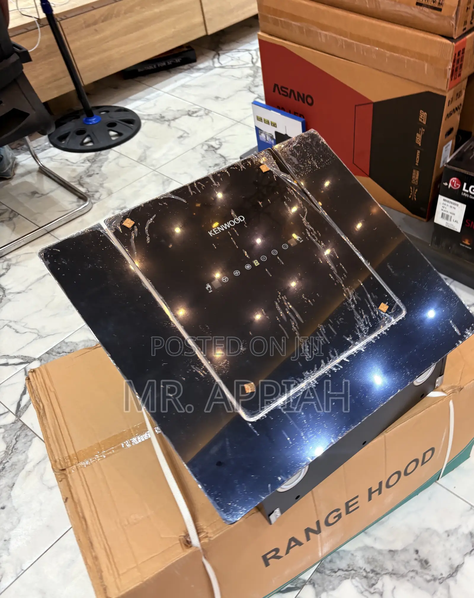 Extremely Unique Kenwood 60cm Built in Rangehood(Black)900t
